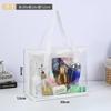 Bolsa de Mano Grande Personalizada Bolsa de Regalo de Plástico Pvc Bolsa de Regalo Transparente Bolsa de Mano de Costura Bolsa de Compras Fábrica