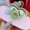 Oro Puro 999 Joyería de Oro de Regalo para Novia, Feliz Cumpleaños Diosa Aleación, Set Conoce el Amor, Pegatina de Oro para Teléfono