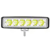 Luz LED para Coche y Motocicleta con lente 6smd 18W faro de gran visión faro de revisión luz de trabajo