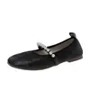 Sapatos Baixos Confortáveis Femininos Tamanho Grande Sapatos Femininos Boca Rasa Sapatos Hanfu Estilo Chinês Solado Macio Estilo Antigo Sapatos Mary Jane Novo 2026