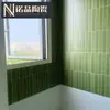 Azulejos Cuadros de Colores 300X600 Azulejos de Pared para Cocina Baño Azulejos de Pared para Baño Inodoro Baño Azulejos Escandinavos