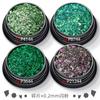 Glitter ultrafino + fragmentos diminutos lentejuelas mezcladas glitter tiras de cebolla traje polvo glitter nail art joyería mixta al por mayor