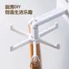 Gancho Adhesivo Rotatorio de 360 Grados para Pared, Almacenamiento Multifuncional de Cocina, Gancho Giratorio Creativo Fuerte para Colgar en la Pared