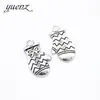 Guantes para joyería de aleación YuenZ colgante pequeño accesorios para joyería de Navidad DIY 26 * 15 mm N152