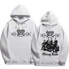 Sudadera con capucha de dobladillo acanalado para grupo Stray Kids 2025 Sudadera Superior Al por Mayor en Stock