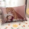 Funda de Almohada de Dibujos Animados Masculinos Bidimensional Cojín 30*50 Funda de Sofá Rectangular 40*60 Cojín de Coche Almohada para Descanso