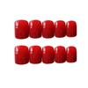 CS-51 Zhenghong - Uñas postizas cuadradas, pegatinas para manicura, 24 unidades, venta al por mayor