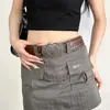 Cinturón de Hebilla Retro Americano para Mujer con Remaches Nuevo Cinturón de Cuero Marrón para Jeans Cinturón Estilo Coreano Cadena de Cintura Versátil Tendencia