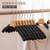 Gancho Sin Costuras Anti-hombro Esquina Hogar Colgar Ropa Esponja Tienda de Ropa Especial Madera Maciza Abrigo de Seda Suéter Antideslizante Soporte para Ropa
