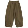 Pantalones Changguo para Niños con Forro de Polar Invierno Pantalones Casuales con Forro de Polar para Niños Pequeños Pantalones de Linterna Sueltos Engrosados