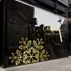 Transfronteiriço 2027 Ano Novo Natal Adesivos de Vidro Floco de Neve Decoração de Janela Adesivos de Parede Adesivos de Porta Adesivos de Janela UV Adesivos de Janela Eletrostáticos