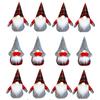 Enfeites de Árvore de Natal Transfronteiriços Papai Noel Gnomo Boneca Sem Rosto Decorações de Chapéu de Natal para Casa Presentes de Natal