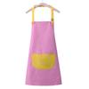 Delantal Impermeable Infantil sin Mangas para Pintar Publicidad Pintura de Jardín de Niños Cena Cubierta Anti-Ropa Estampado LOGO Estampado