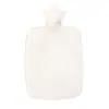 Atacado de Fábrica Garrafa Térmica de PVC de Alta Densidade Preenchida com Água 2000ml, Aquecedor de Mãos Preenchido com Água com Tecido de Pelúcia Tricotado