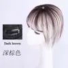 Peluca de Flequillo de Aire 3D Flequillo Falso Realista de Celebridad de Internet para Mujeres Flequillo de Aire Pieza para el Cabello de Mujer Venta al por Mayor Transfronteriza