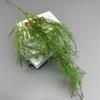 Planta Verde Artificial Transfronteriza Hierba Espárrago de Tallo Largo para Decoración de Bodas, Colgante de Pared Césped Artificial Espárrago Falso, Accesorios de Fotografía al por Mayor