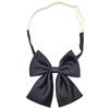 Azul Marinho Gravata Gravata Borboleta Flor Terno Masculino e Feminino Fita de Cetim Laço de Ângulo Plano Acessórios Uniforme Escolar Jk