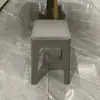 Taburete de plástico engrosado para uso doméstico, extra grueso, moderno y simple, apilable, cómodo para sentarse a largo plazo, taburete redondo alto