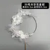 Decoração de Bolo Flores Brancas Fada Ornamentos Menina Cartoon Elfo Princesa Fada Flor Popular Ornamentos de Bolo