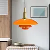 Fabricante Popular Alemão de 2026 Designer Dinamarquês Ph3 Bauhaus Lustre de Vidro Quarto Nórdico Celebridade da Internet Disco Voador