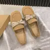 Sapatos Flats de Outono Slip-On com Solado Macio e Laço 2025 Novos Birkenstock Retrô Mocassins Flats Preguiçosos para Mulheres