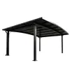 Cochera de Aleación de Aluminio Cobertizo de Estacionamiento Exterior Alta Resistencia Soporte para Patio de Villa Tamaño Personalizado Disponible Cochera