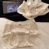 """Habitación del Jardín de Monet" [Serie Dulce Salada Ligera] Ropa Interior Antibacteriana 10A para Niñas, Bragas Cómodas de Algodón Puro con Refuerzo Extendido"""