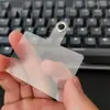 Nueva junta de cordón para teléfono móvil con tarjeta de PVC ecológica, extraíble, hecha a mano, en forma de T, simple, versátil, con clip no perforado