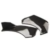 Modificación universal de faldón de coche, pala frontal de tres etapas, labio frontal de fibra de carbono, pala de cabeza, esquina, modificación de hatchback, faldón pequeño exterior