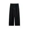 Pantalones de Forro Polar Estilo Universitario Catteeius para Hombre, Novedad de Primavera, Pantalones Rectos Engrosados, Pantalones Deportivos Casuales, Pantalones de Chándal