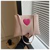 Bolso tote bandolera casual de estilo universitario de moda de gran capacidad para mujer, nuevo casual portátil para el invierno 2023