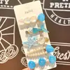 Pinza para el Cabello de Estrella de Mar Princesa del Océano Coreana Pinza para Flequillo de Niña Pasador de Concha Pinza Lateral Accesorio para el Cabello Perla