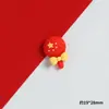 Día Nacional Rojo Sueño Chino Corazón Patriótico Resina Imán para Nevera Hogar Creativo Magnético Viaje Conmemorativo Decorativo Pegatina Magnética