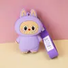 Cartera pequeña Labubu para niños de silicona, pequeño regalo, llavero, colgante, lindo regalito para máquina de garra, en stock