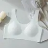 Transpirable Fino Taza Fija Pecho Pequeño Levanta Busto Cómodo Chaleco Sujetador Sin Aros de Acero Soporte Suave Chaleco Estilo Niña Ropa Interior