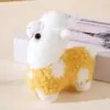 Bolsa de Brinquedo de Pelúcia de Alpaca Fofa Decoração de Brinquedo de Pelúcia Chaveiro Decoração de Boneca de Pelúcia Pingente