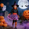 Falda de tutú para niñas europeas y americanas, superventas transfronteriza de Halloween para niños, falda corta con estampado de fantasmas y linternas de calabaza 22