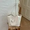 Bolso tote de gran capacidad a cuadros estilo coreano para mujer, nuevo modelo de moda 2026, bolso de hombro versátil con un toque de alta gama y tendencia