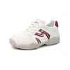 Sapatos Casuais Esportivos Femininos Leves, Respiráveis, de Solado Grosso, Modernos e de Solado Macio, Novos Tênis de Treino Alemães com Superfície de Couro para Primavera e Verão