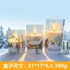Velas electrónicas LED navideñas, luces de ambiente de simulación para fiestas, decoraciones de boda, luces nocturnas para exteriores controladas por control remoto, hechas a medida