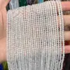 Cuentas sueltas de ojo de gato multicolor corte 3~6mm facetadas corte 64 hilo de mano diy collar de clavícula joyería al por mayor en stock