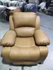 Cabina de Sofá Espacial de Primera Clase, Silla Reclinable Eléctrica Multifuncional de Cuero Transpirable para Computadora, Sofá para Belleza, Manicure, Pestañas