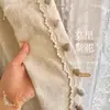 Cortinas Opacas Populares de Flor Morris de Chenilla Francesa para Sala de Estar y Dormitorio de la Tela de Shaoxing Keqiao