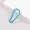 Accesorios para Joyería DIY Calabaza Pintada de Colores Mosquetón de Aleación Hebilla de Resorte Hebilla de Escalada Gancho para Colgante de Llavero