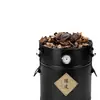 Barril de Chá de Casca de Tangerina Xinhui de Aço Inoxidável Grande Capacidade Armazenamento Espessado Lata de Ferro Selada Metal com Medidor de Umidade Saco de Pano