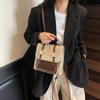 Mochila Satchel de Estilo Preppy Moderna y Sencilla para Mujer 2025 Nuevo Estilo Casual Versátil Ropa de Trabajo Clase Mochila Pequeña