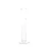 Cilindro Graduado de Plástico Taza Medidora con Escala Transparente Línea Blanca Línea Azul 100ml Gran Capacidad Cilindro Medidor para Verter Laboratorio