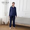 Pijamas de Seda para Mujer Personalizadas de Fábrica con Imágenes y Muestras Procesadas 19 Mumisang Seda Especificaciones y Colores Opcionales