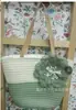 Bolsa de papel trenzado con grapas máquina bolsa de flores simple y elegante para mujer bolsa de paja de moda bolsa de hombro casual bolsa de playa portátil