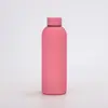 Copo Térmico de Aço Inoxidável 304 Estilo Americano Pintura Emborrachada Bico Pequeno Garrafa Esportiva Portátil para Esportes ao Ar Livre Venda por Atacado